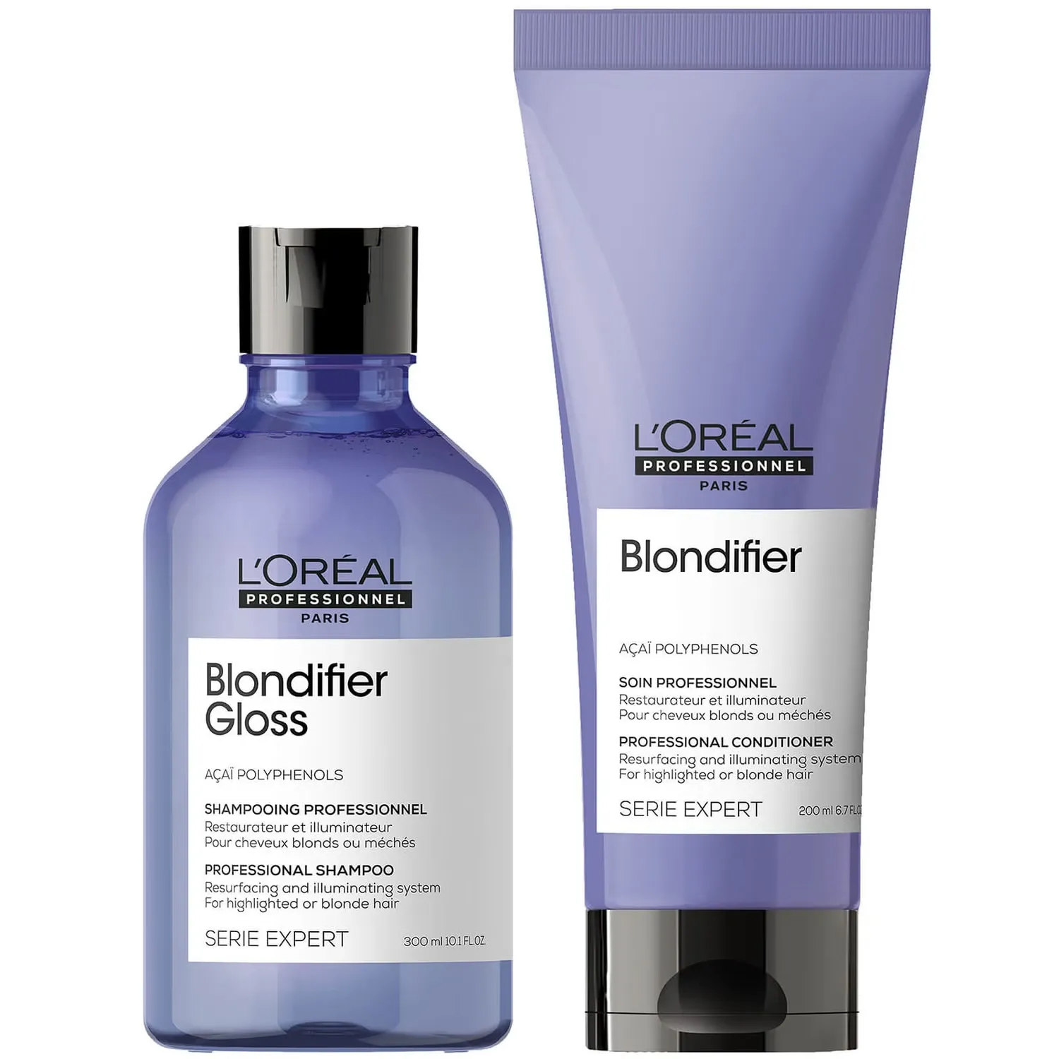 

Serie Expert Blondifier Gloss duo Шампунь и кондиционер для осветления для светлых волос L'Oréal Professionnel