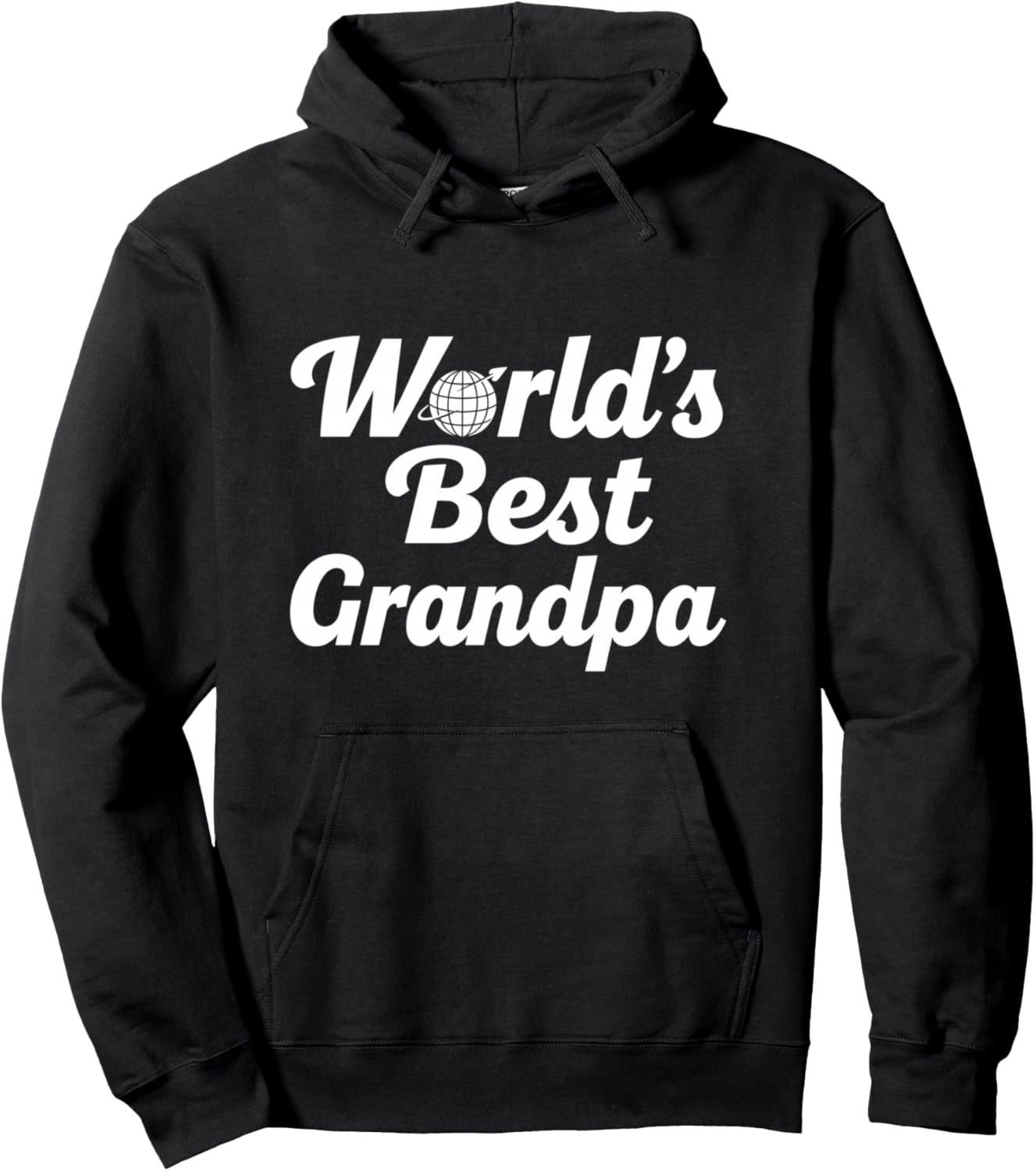 

Худи Grandpa Legend Retro Script Globe Typography Design Grandpa Retro Message Graphics Collection, черный