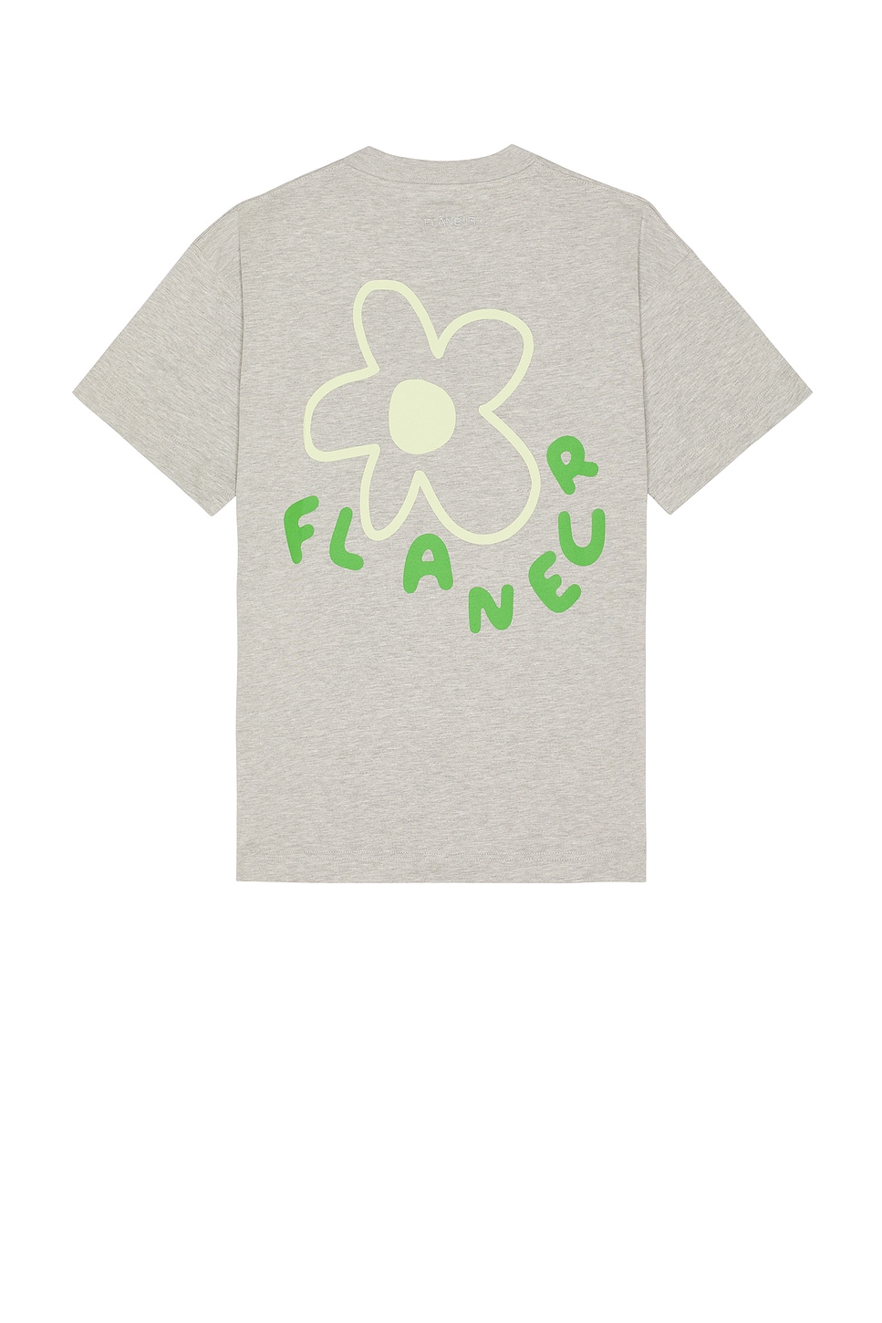 

Футболка "Цветение" Flaneur, heather grey
