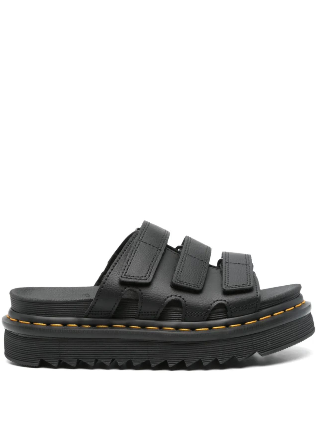 50 мм кожаные сандалии Dr. Martens, черный