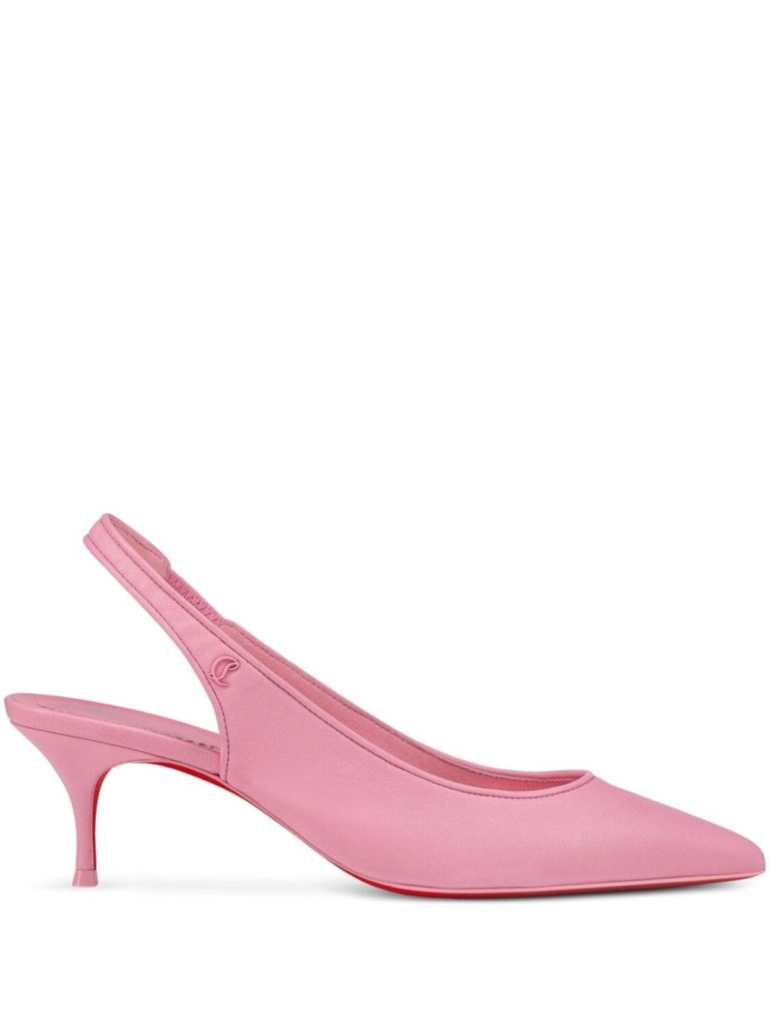 

Christian Louboutin кожаные слинги Sporty Kate 55 мм, розовый