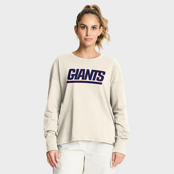

Женская футболка с длинным рукавом New York Giants Dove Legacy кремового цвета Fanatics, Бежевый, Женская футболка с длинным рукавом New York Giants Dove Legacy кремового цвета Fanatics