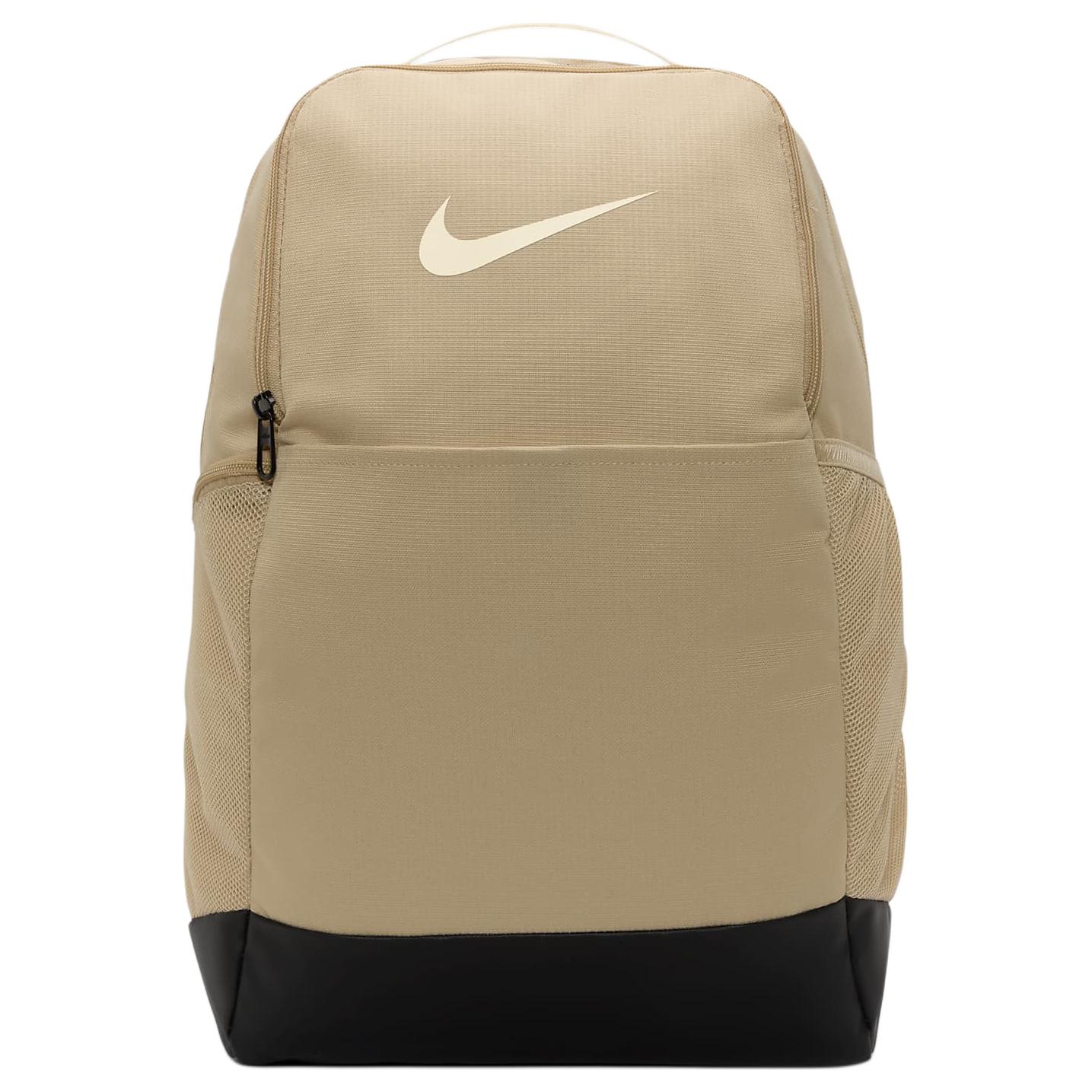 

Nike Тканевый рюкзак стандартного унисекс цвета кунжутно-коричневого, черного и светло-слоновой кости