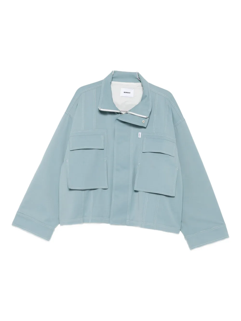 

Куртка на молнии с карманами Bonsai, синий