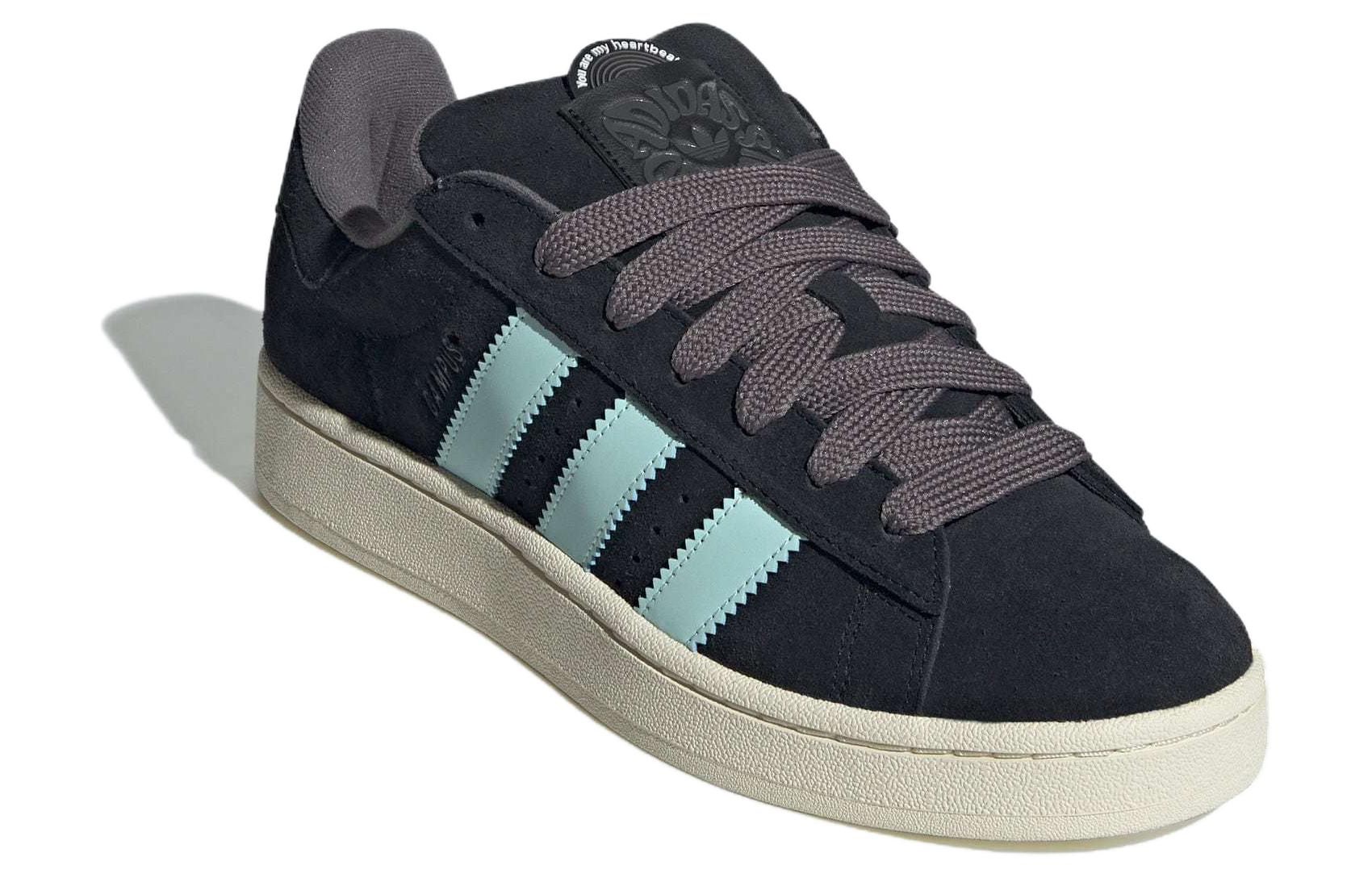 Adidas Originals Adidas Campus 00s Valentine's Day Black в черно-синем цвете, цвет Black Blue — фото 4