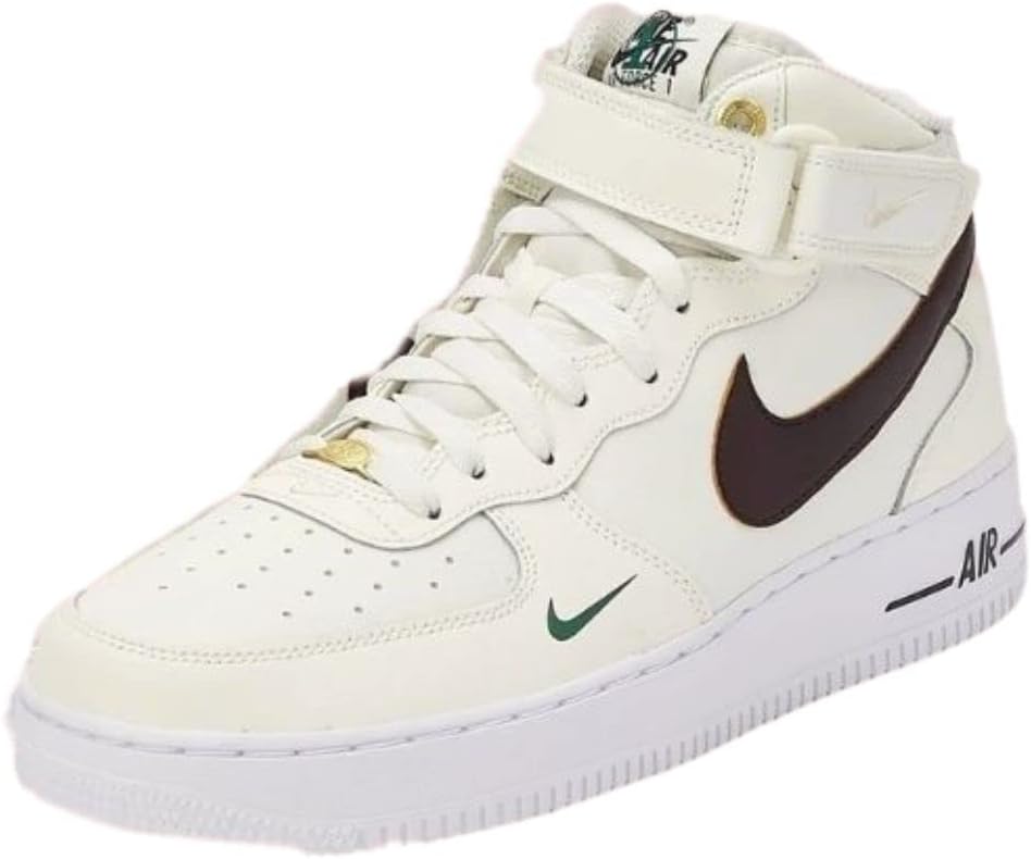 Мужские кроссовки Nike Air Force 1 Mid '07 LV8, коричневый — фото 2