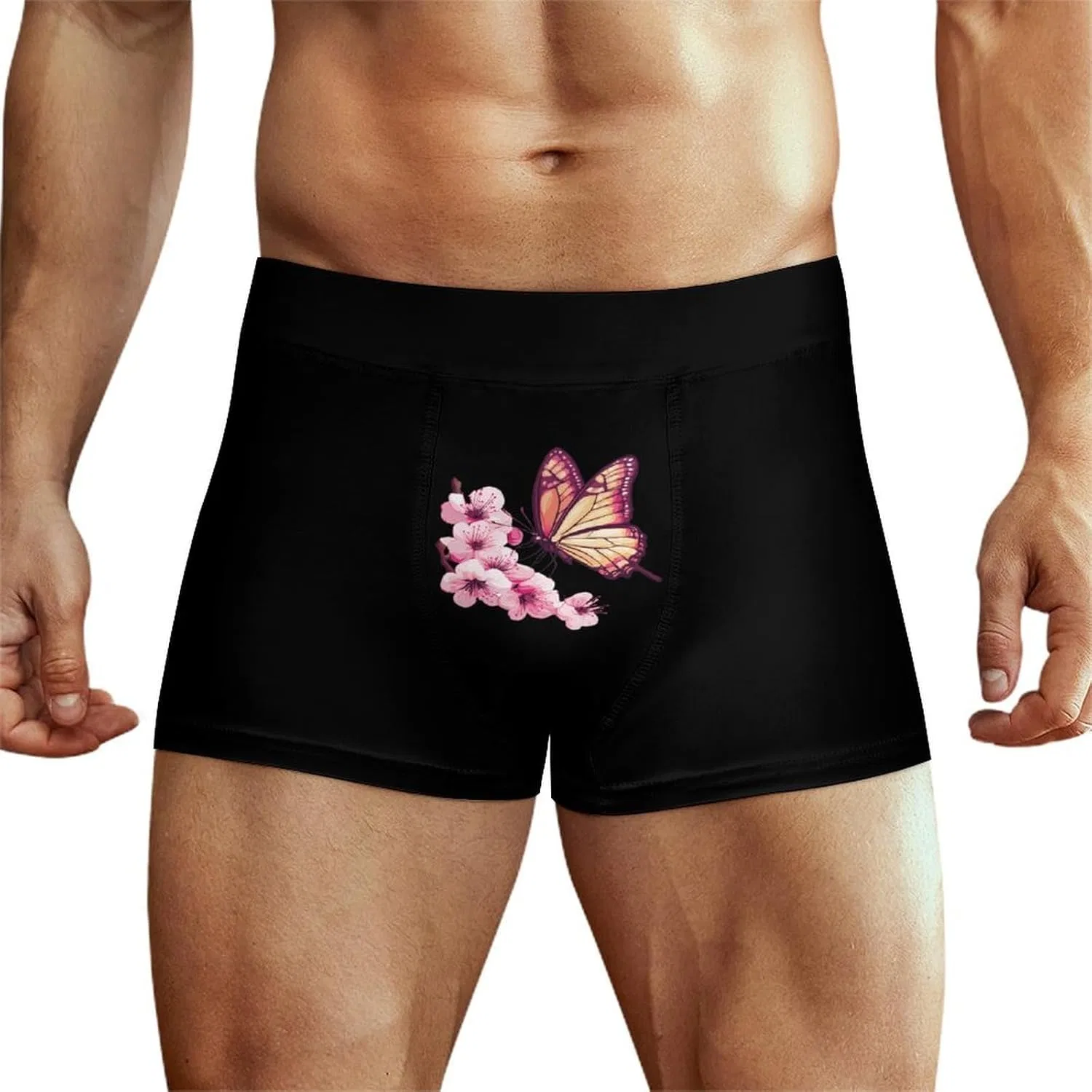 Боксеры с бабочками Cherryflowers, Стиль