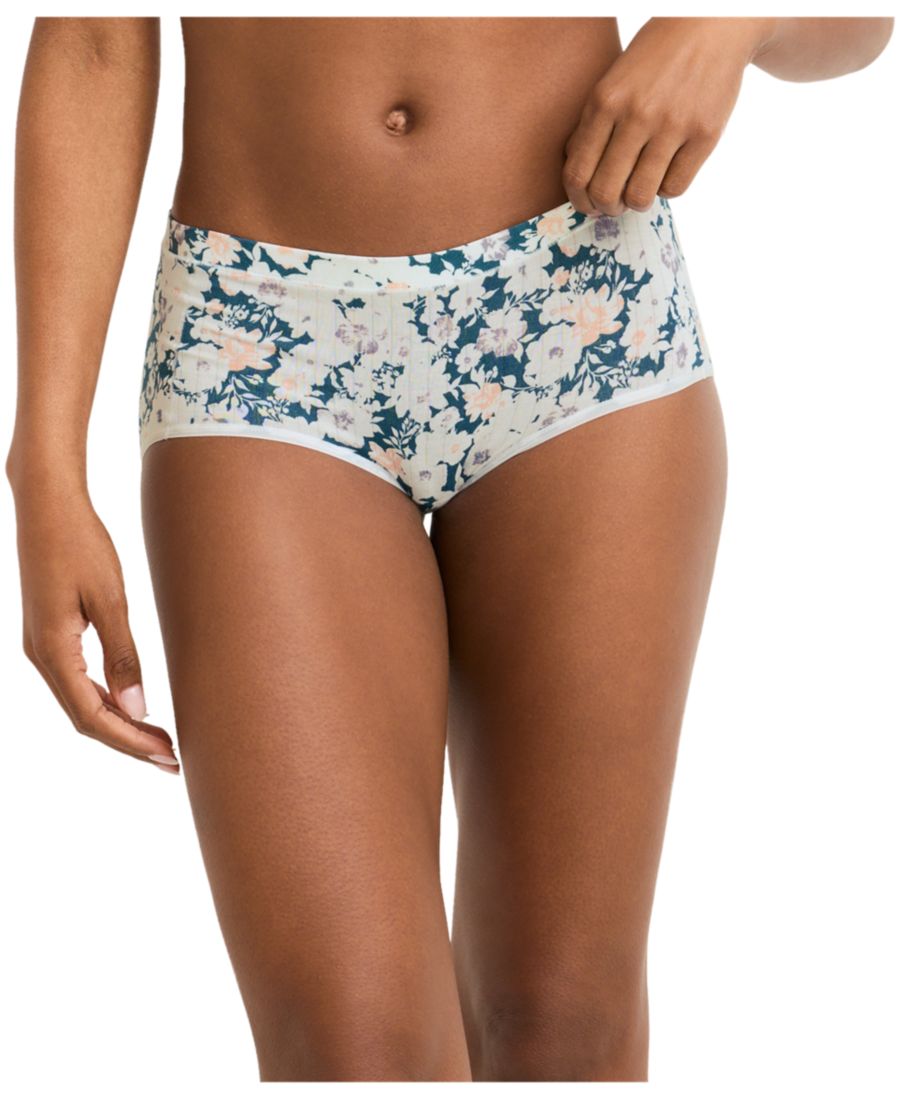 

Женские трусики-хипстеры средней степени закрытости, комплект из 3 штук, мягкие, дышащие, мягкие на ощупь Jockey, Hydrangea/serenade/curious Teal