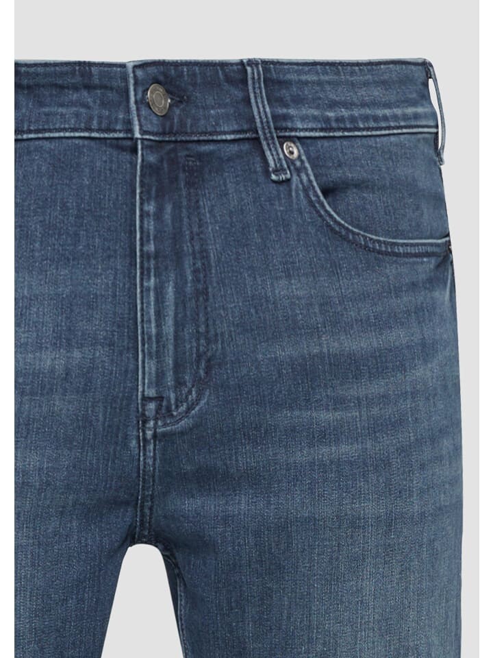 

Тканевые брюки s.Oliver Jeans-Hose lang, синий