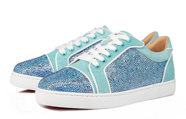 CL Low Top Кроссовки для скейтбординга Женские Синие Christian Louboutin — фото 3