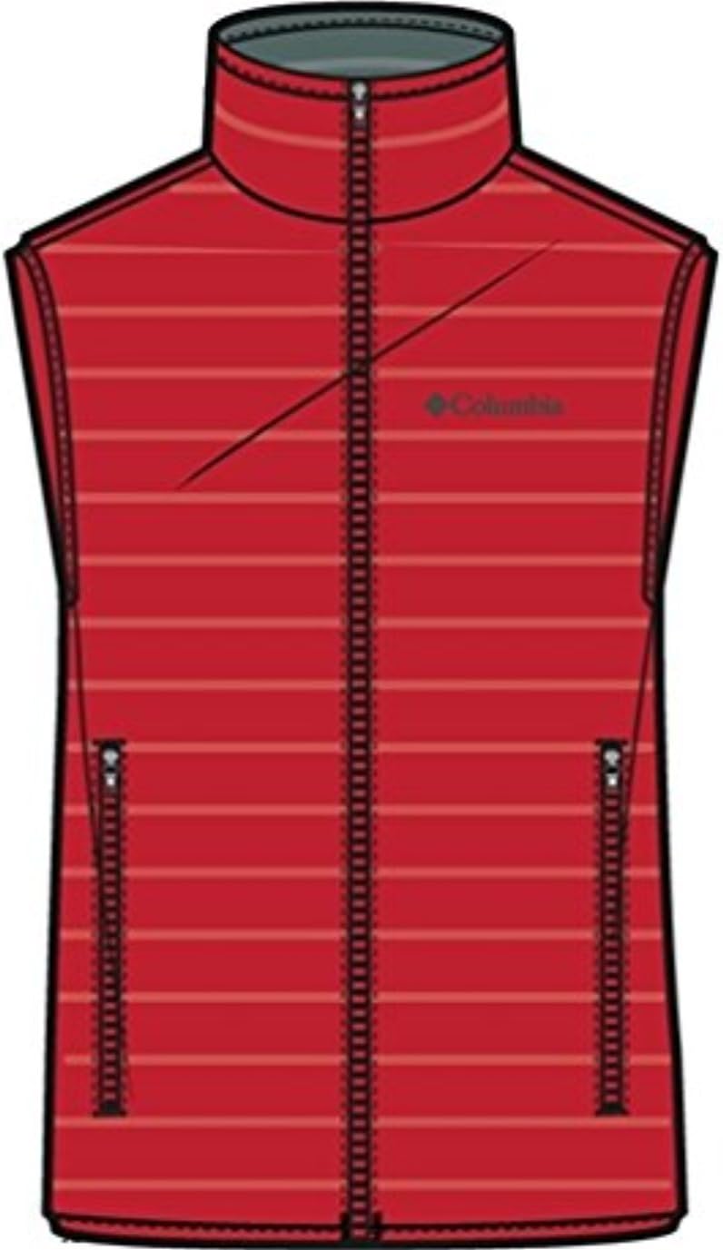

Жилет Columbia Sportswear Flash Forward для мужчин больших размеров, Mountain Red