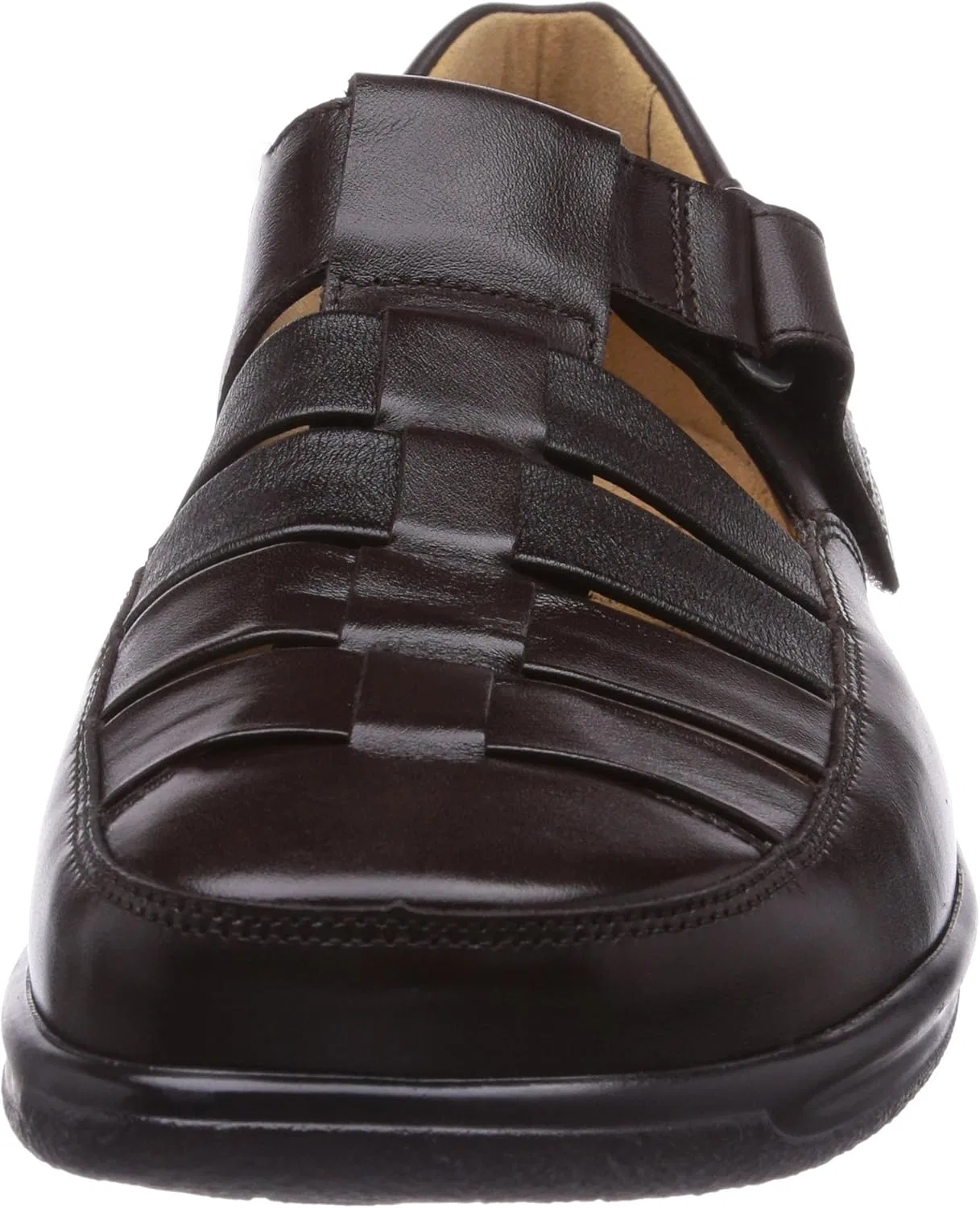Туфли Ganter Herren Sensitiv Kurt, Weite K Slipper, Multicoloured Espresso 2000 — фото 2