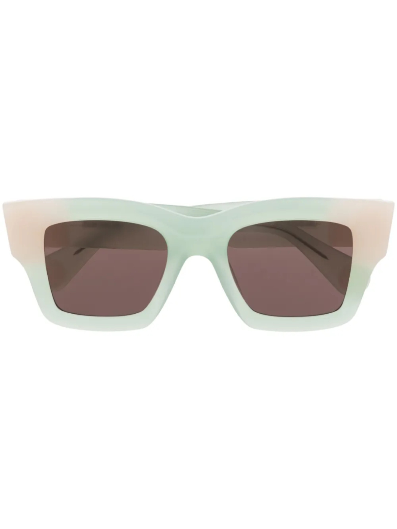 

Jacquemus солнцезащитные очки Les Lunettes Baci в квадратной оправе, зеленый