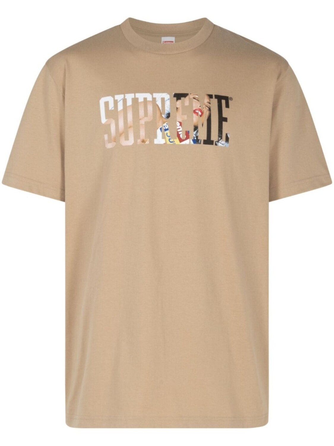 

Supreme футболка Tera Patrick Collegiate "Хаки", нейтральный цвет