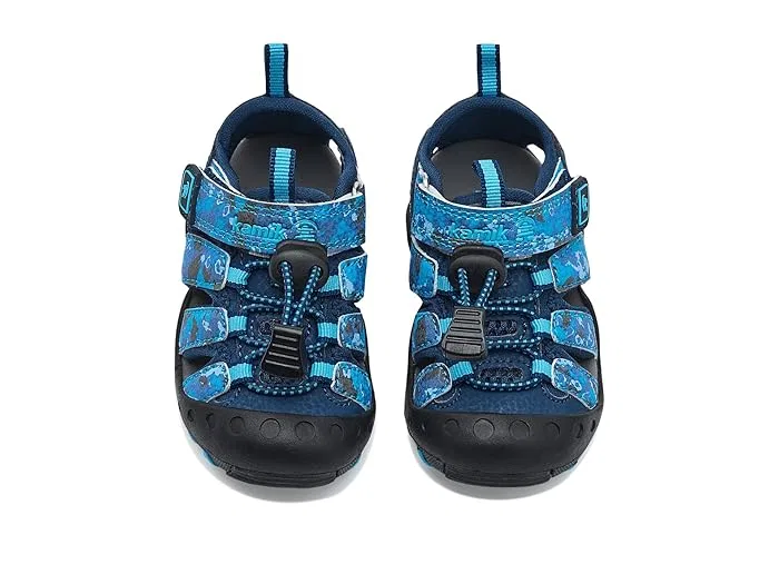 Сандалии водонепроницаемые Crabprint Kamik Kids, Blue — фото 3
