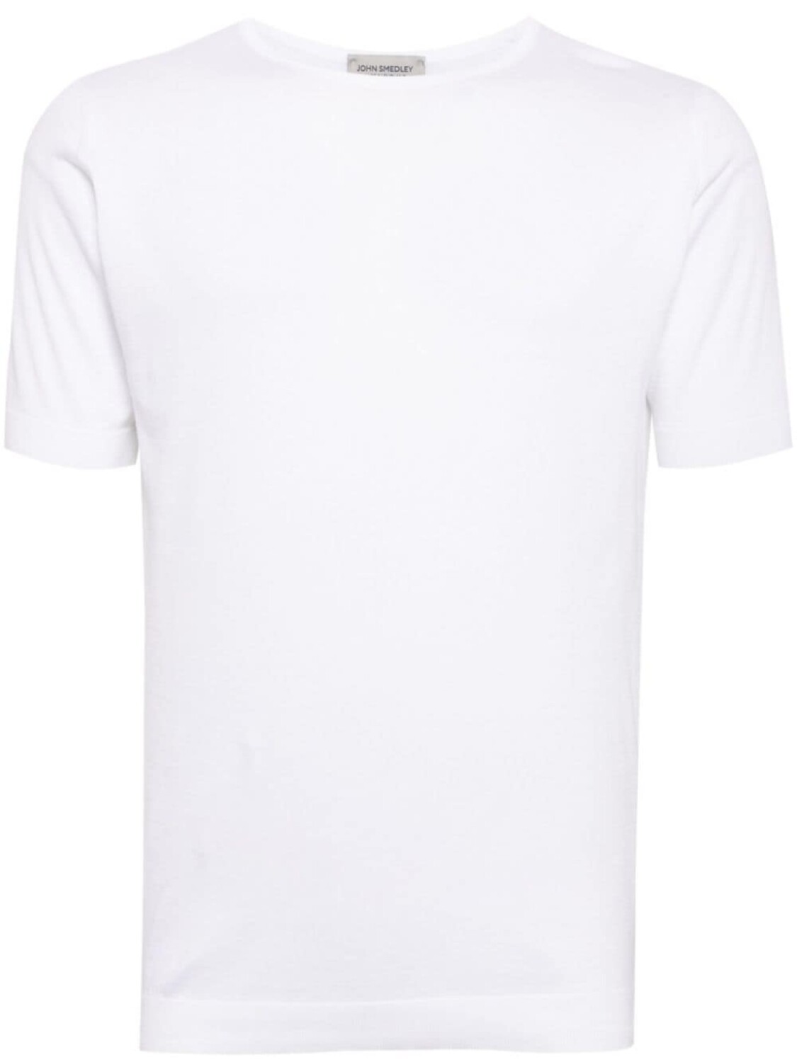 

John Smedley футболка из хлопка с круглым вырезом, белый