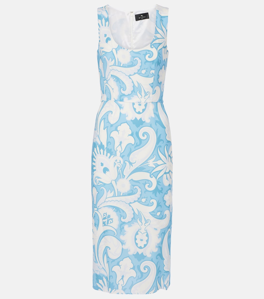 

Платье миди с принтом Etro, Print On White Base