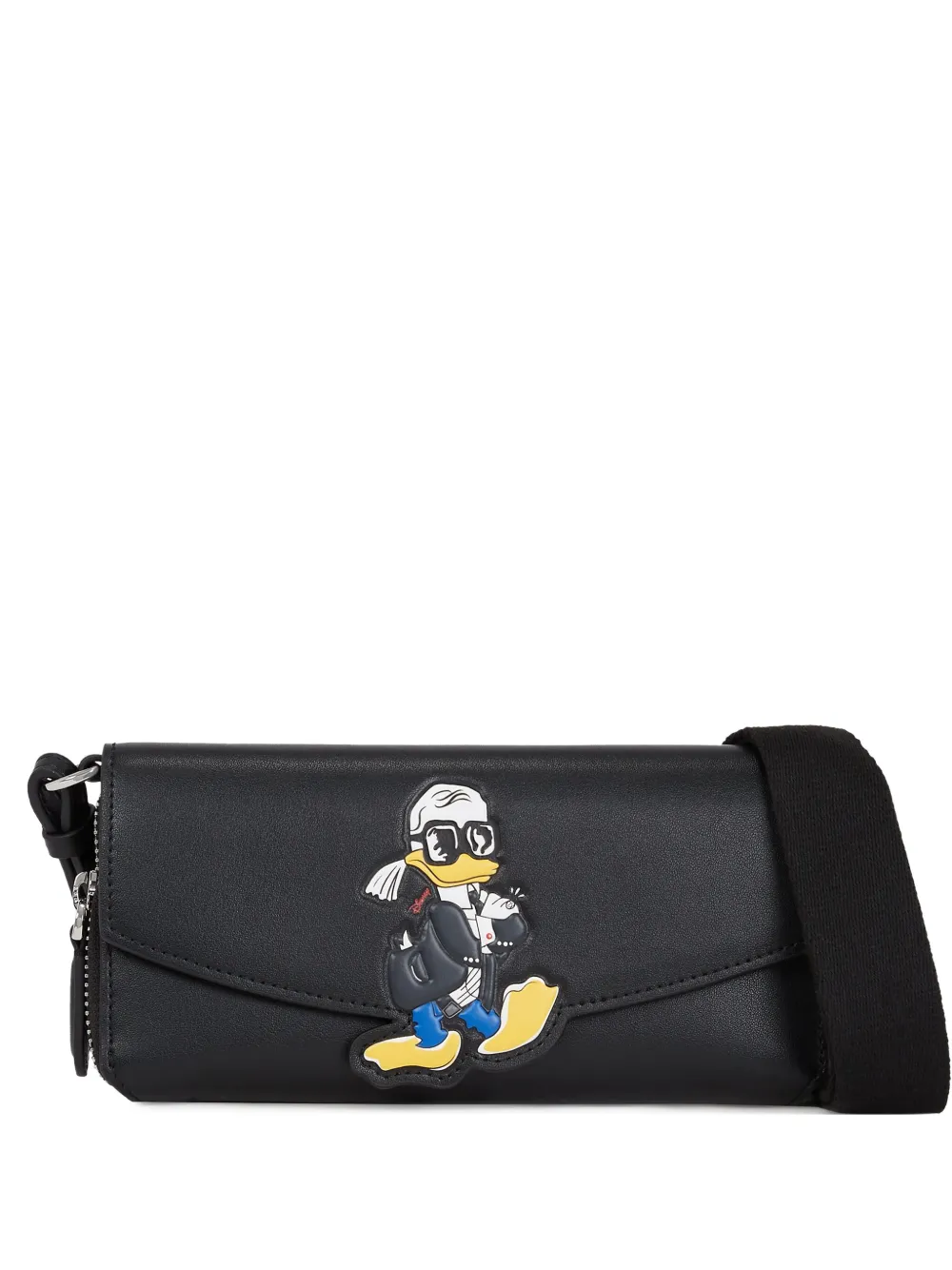 

Сумка через плечо Donald Duck из коллаборации с Disney KARL LAGERFELD, черный