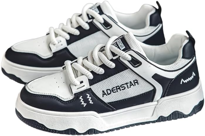 

Мужские повседневные спортивные кроссовки на шнуровке - бесшовный комфорт для активного и городского образа жизни Hoalox, черный