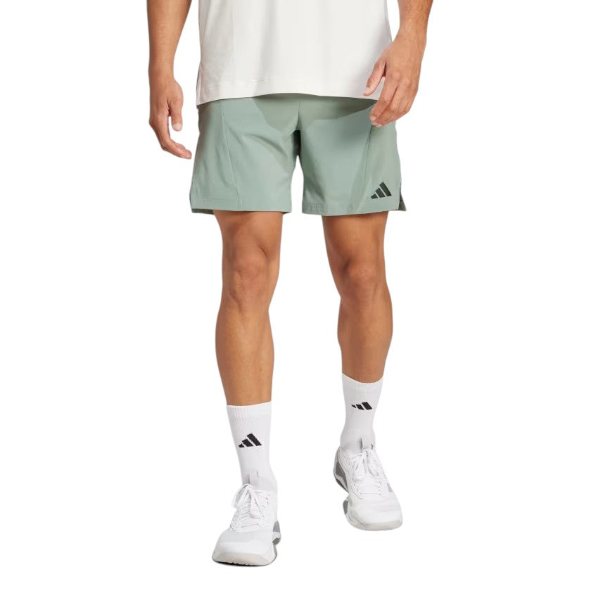 Шорты adidas Designed for Training Workout Shorts 'Green' — фото 2