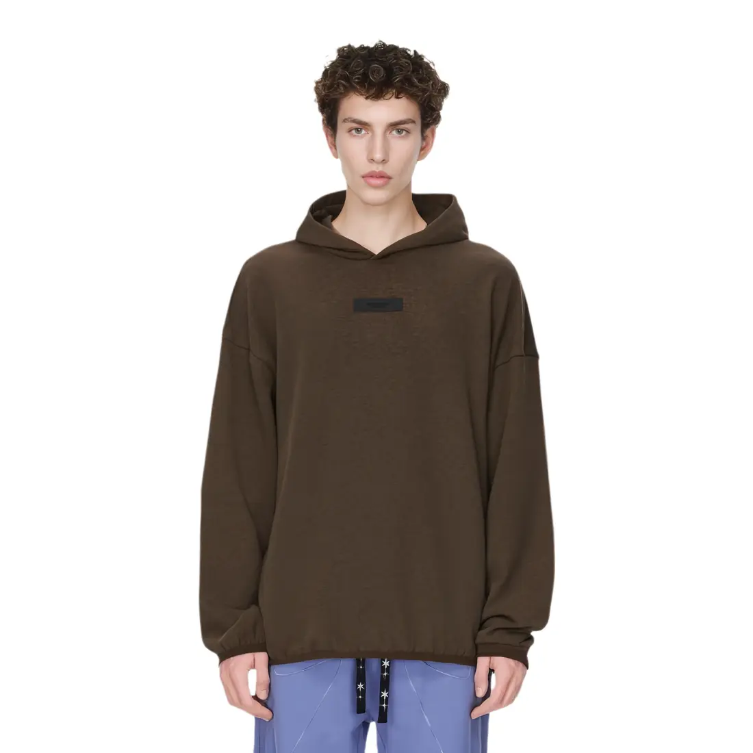 Толстовка Core Collection Fear Of God Essentials, цвет Heather Wood — фото 4