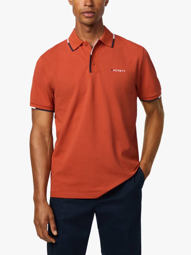 

Хлопковая поло с длинными рукавами Hackett London