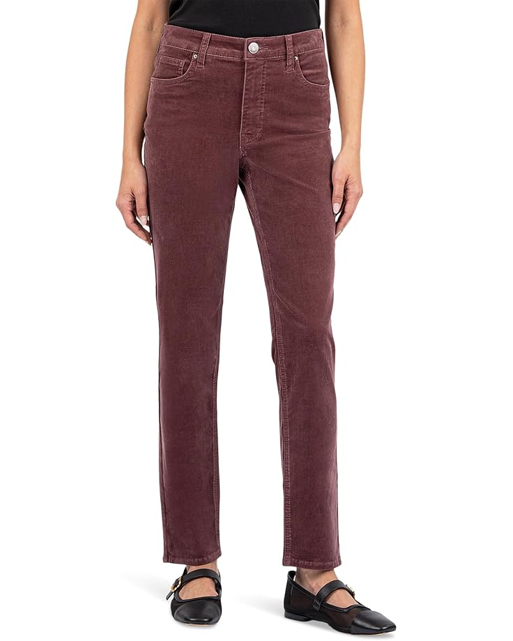 

Брюки KUT from the Kloth Rachael High Rise Fab Ab Mom Regular Hem-Long, цвет Mauve