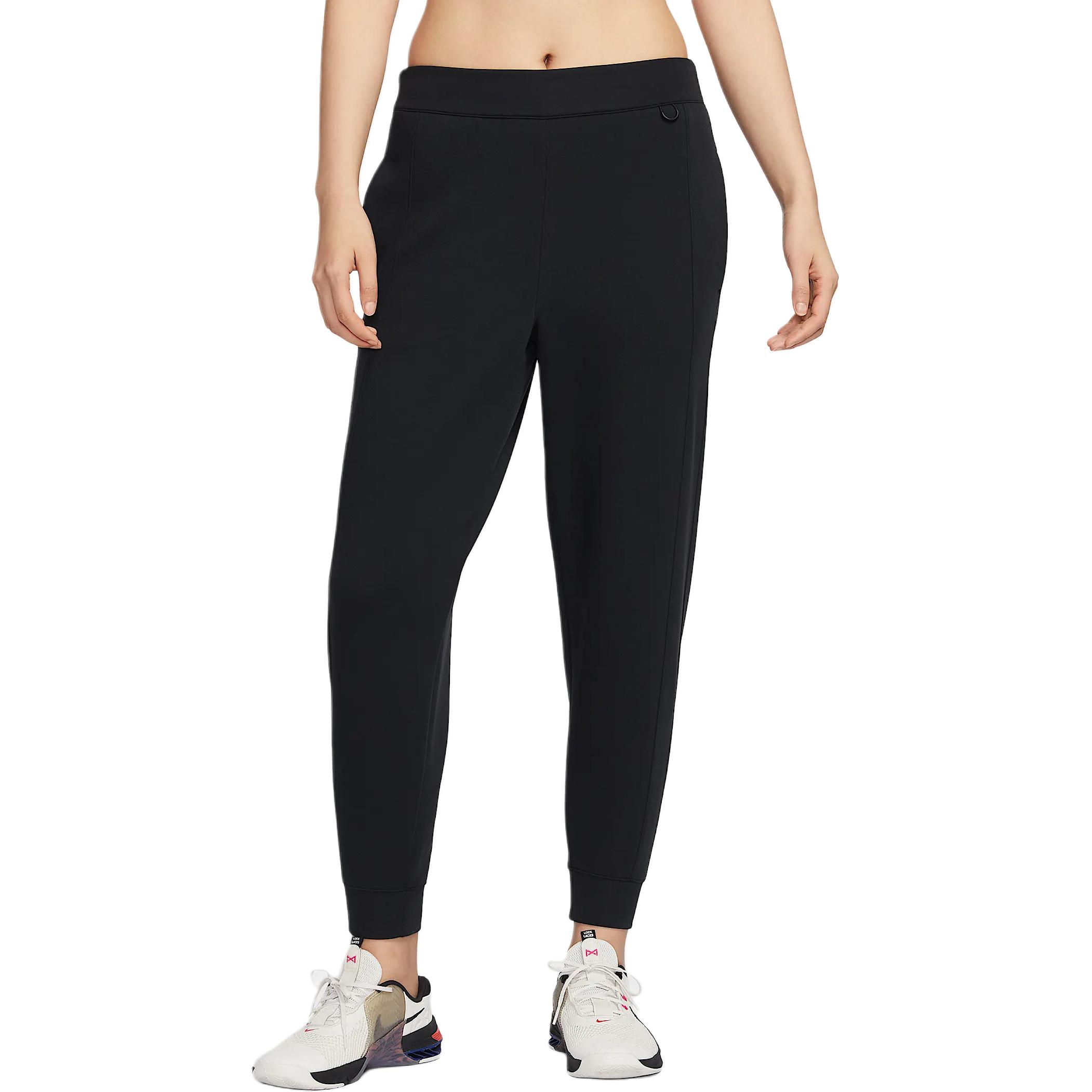 Nike Женские спортивные штаны Dri Fit 24.7 ImpossiblySoft Knitted, черные — фото 4
