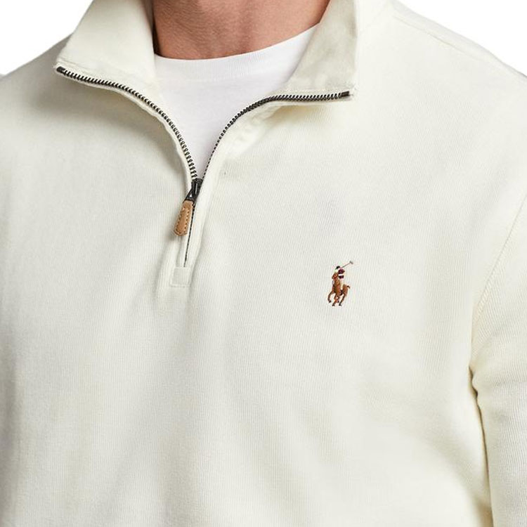 Футболка FW23 мужская белая Polo Ralph Lauren — фото 4