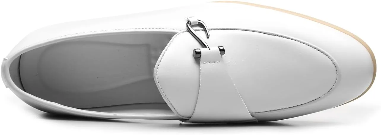 

Мужские лоферы Santimon, повседневные деловые слипоны из кожи, классические лоферы для свадьбы, бизнеса, модное обувное решение для мужчин, подходящее к смокингу, белый