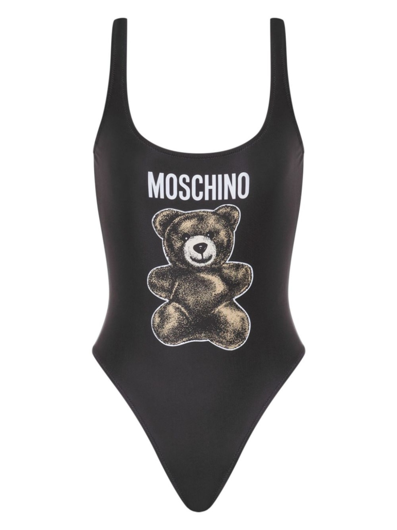 

Купальник с мотивом «Медвежонок Тедди» Moschino, черный