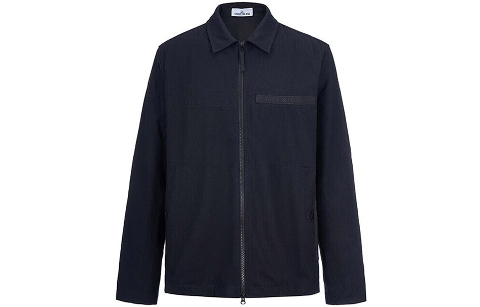 

Куртка с логотипом Stone Island мужская, черный