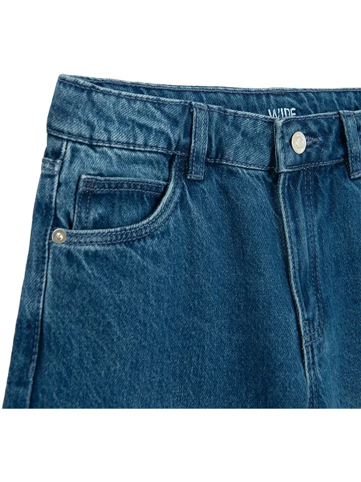 Джинсы high waist, COOL CLUB, синий — фото 3
