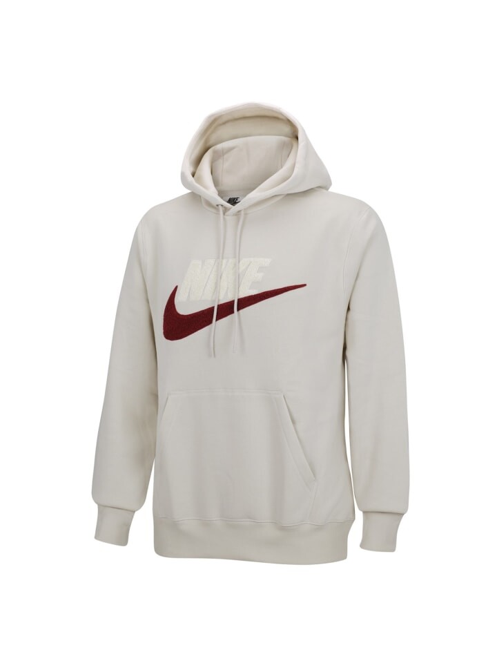 

Пуловер Nike Kapuzenpullover Fleece Hoodie, бежевый