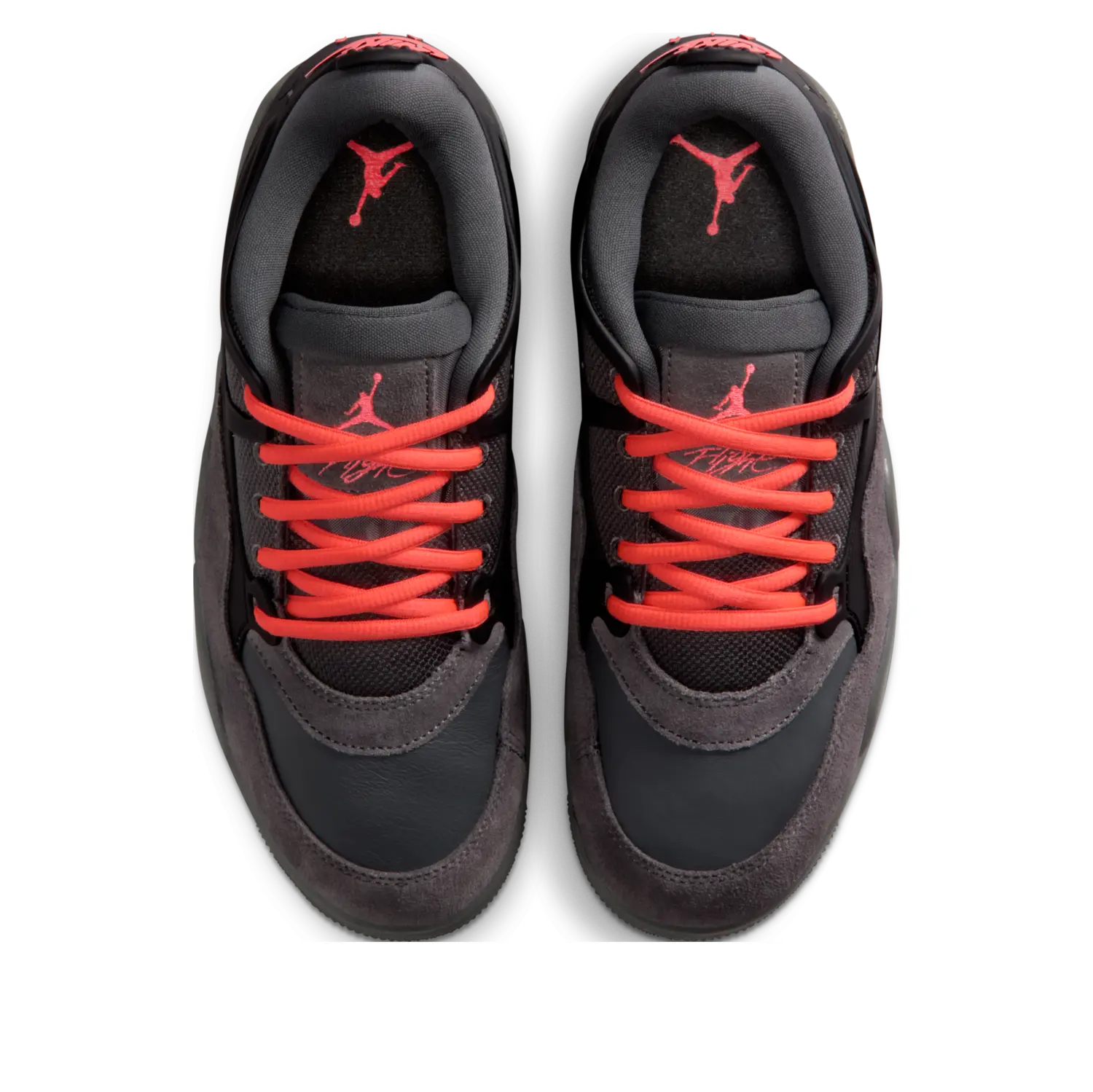 Кроссовки (WMNS) Air Jordan 4 RM 'Iron Grey Hot Lava Black' — фото 4