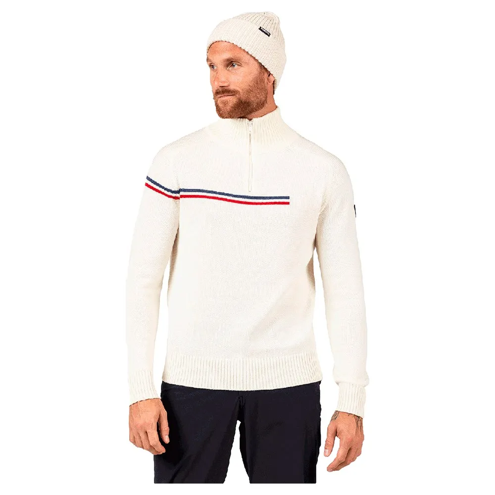 

Свитер Rossignol Odysseus Merino half zip, белый