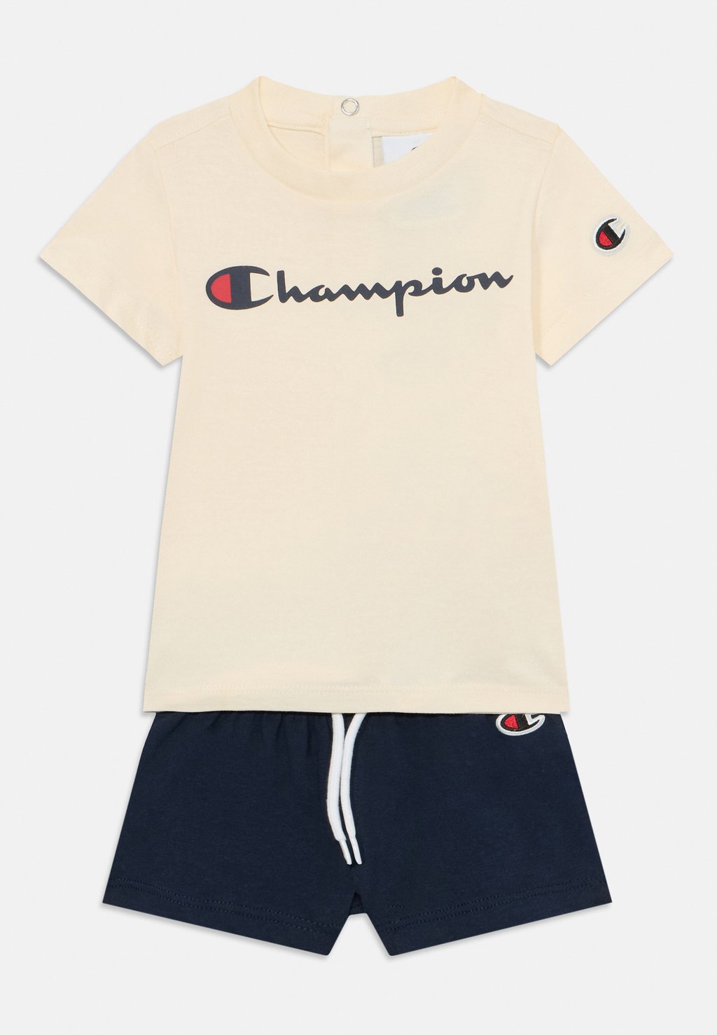

Футболка с принтом ICONS CREW NECK WITH LARGE LOGO SET Champion, бежевый