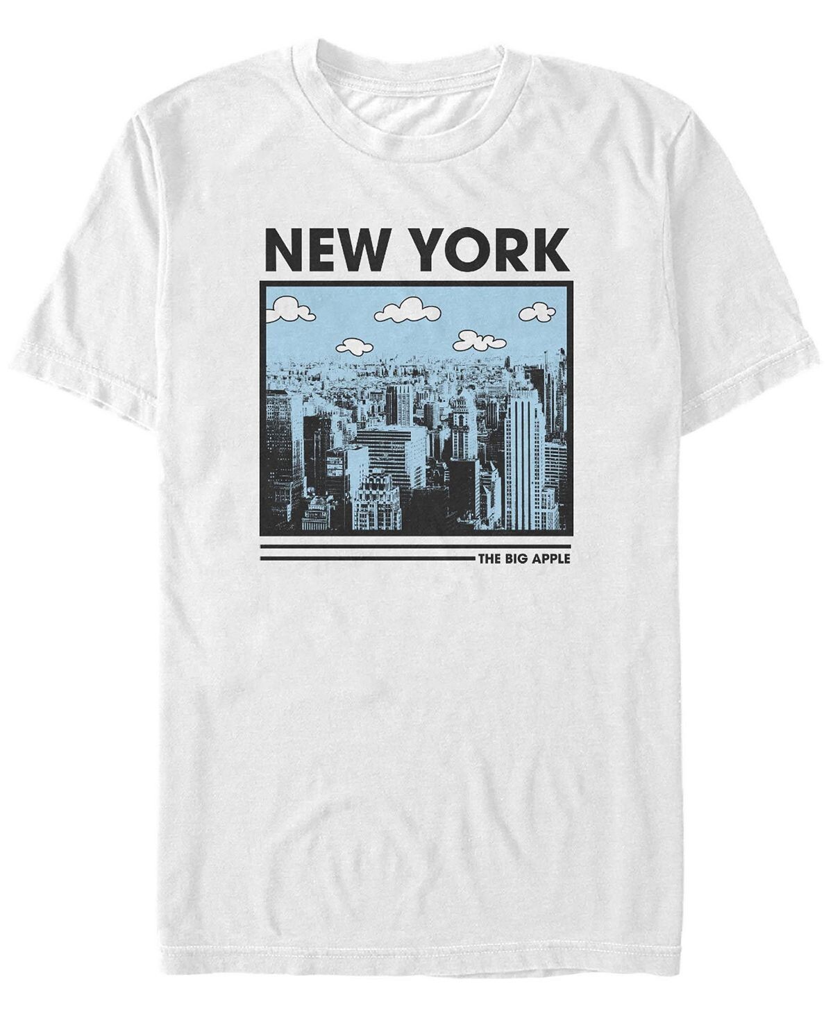 

Мужская футболка с коротким рукавом The Big Apple с круглым вырезом Fifth Sun