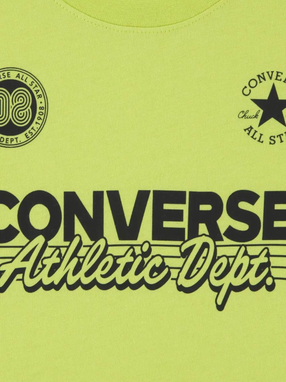 Комплект из двух шорт с принтом Converse Kids, зеленый — фото 4