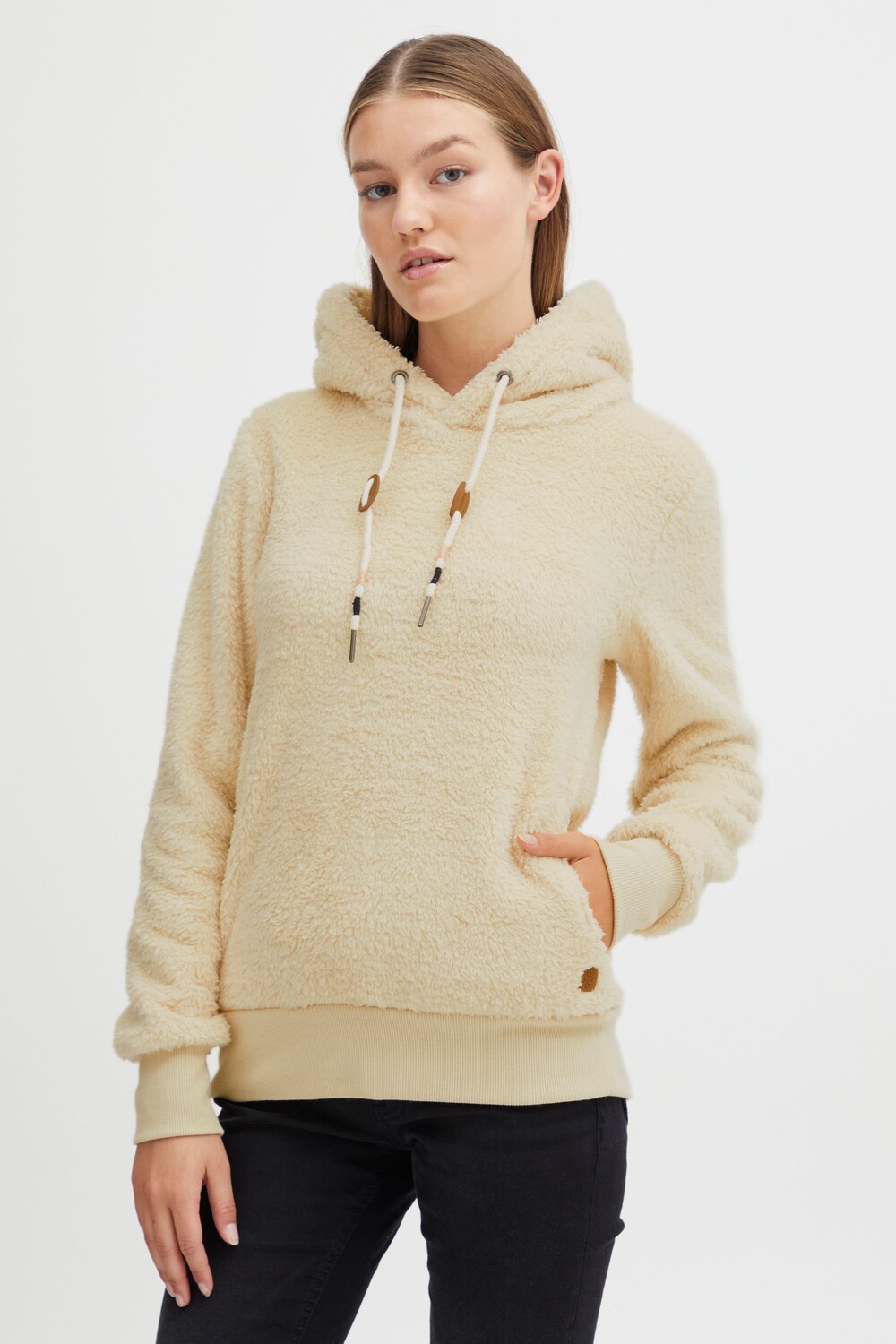 

Толстовка Oxmo Hoodie OXAnniken, натуральный