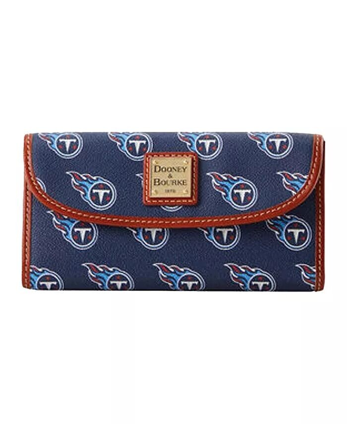 

Женский континентальный клатч цвета команды Tennessee Titans Dooney Bourke Dooney & Bourke, белый