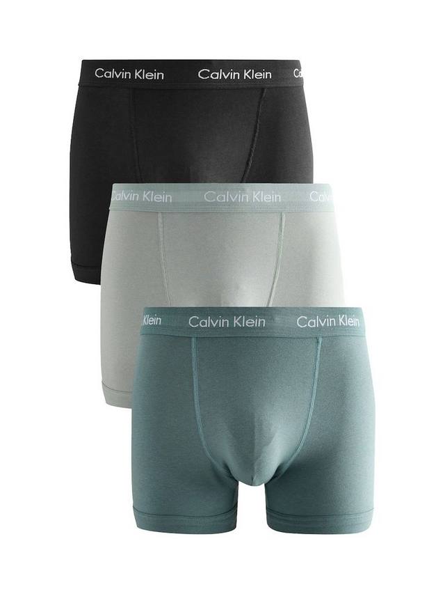 

Обычные хлопчатобумажные эластичные плавки Calvin Klein, разноцветный