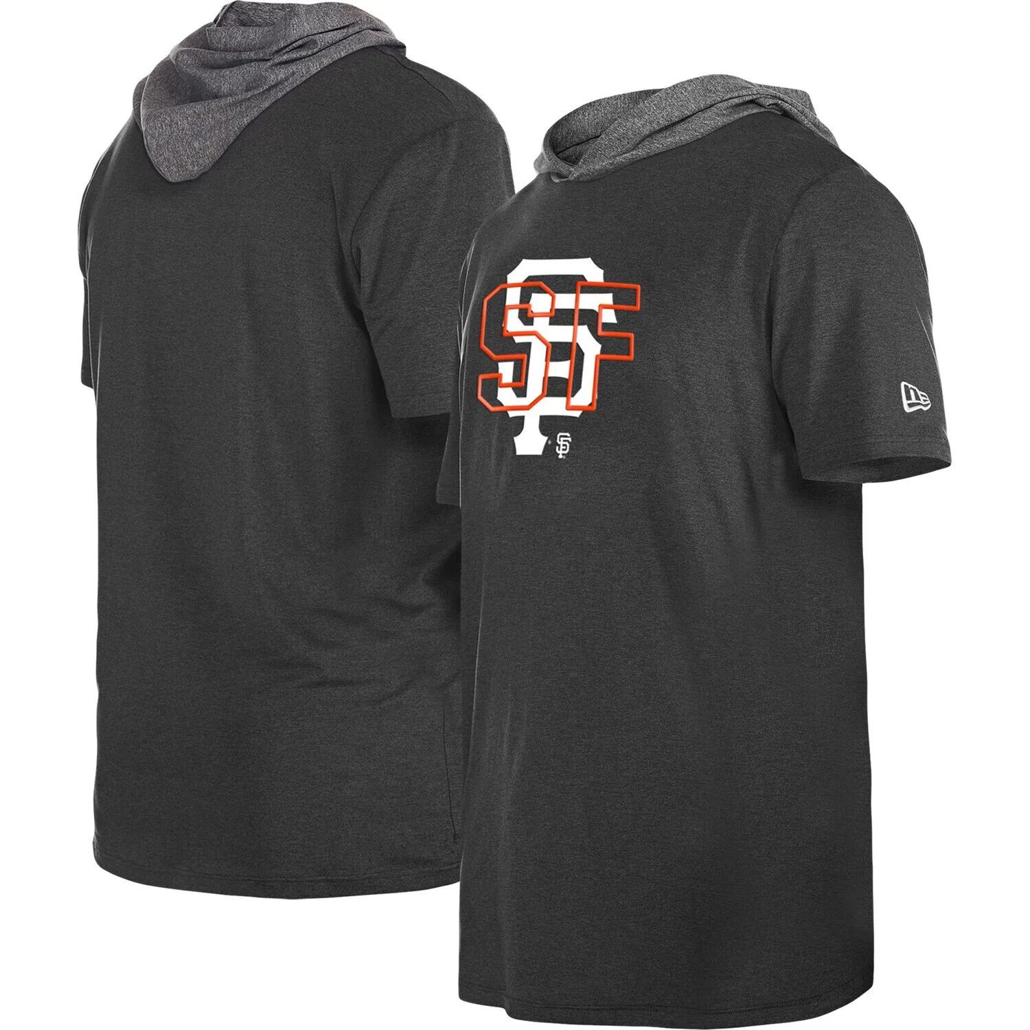 

Мужская черная футболка с капюшоном San Francisco Giants Team New Era, Черный, Мужская черная футболка с капюшоном San Francisco Giants Team New Era