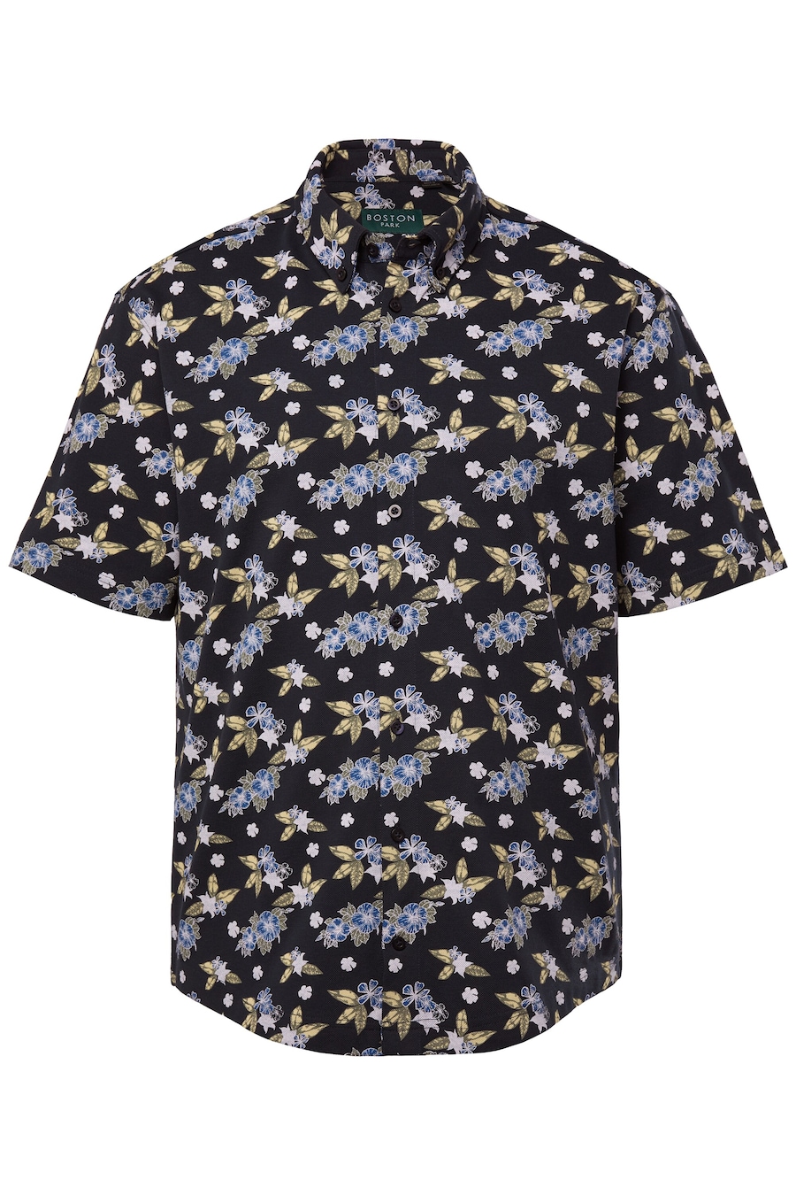 

Рубашка на пуговицах классического кроя Boston Park, синий/ночно-синий