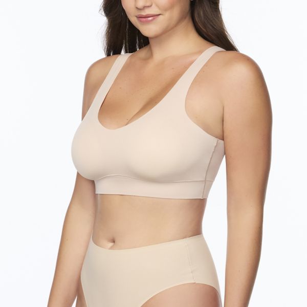 

Наоми и Николь, мягкий бюстгальтер-бралетт Real Smooth Shaping Wireless 7562 Naomi & Nicole, цвет warm beige