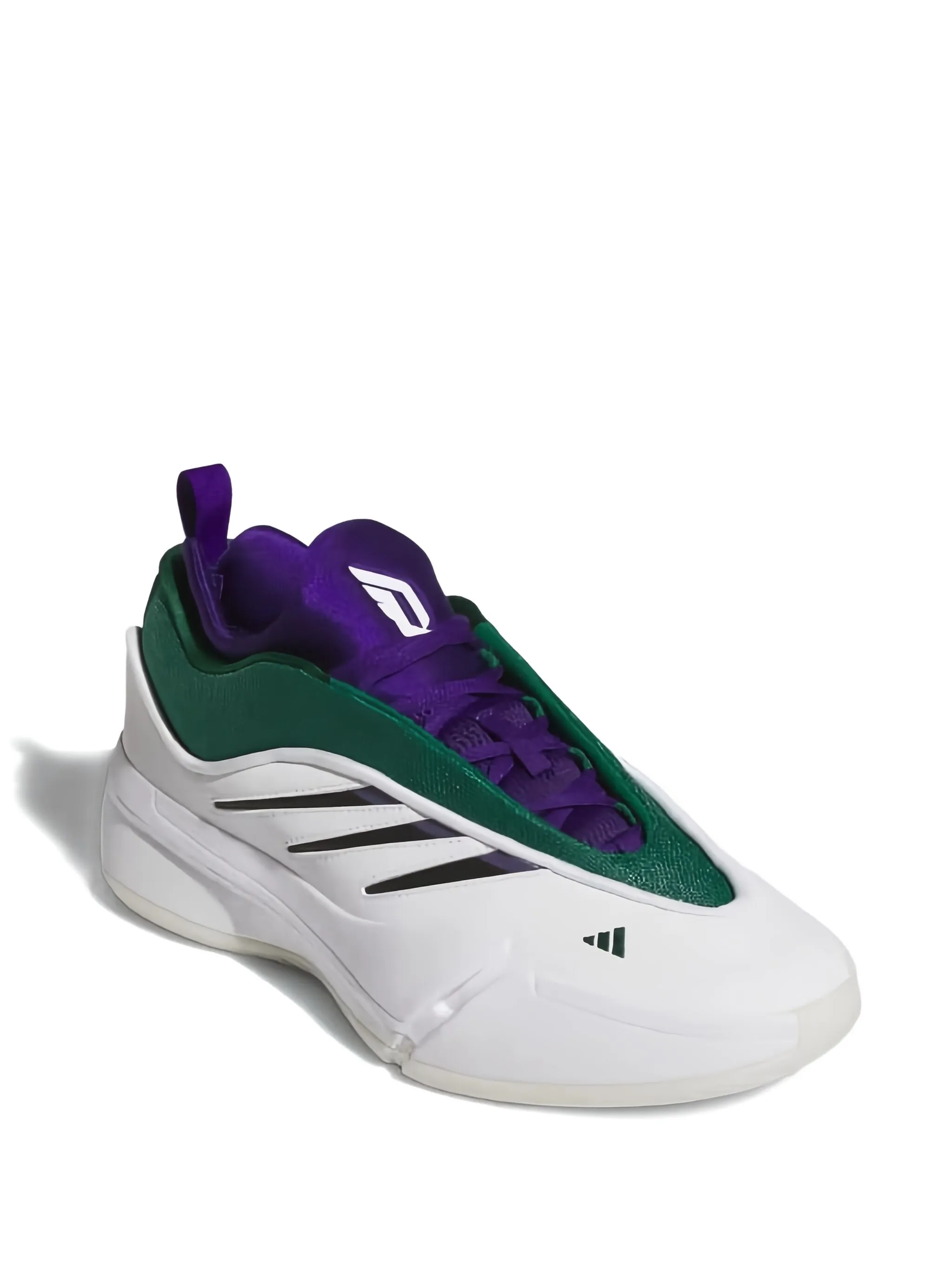 Кроссовки Dame 9 Milwaukee Bucks Adidas, белый — фото 2