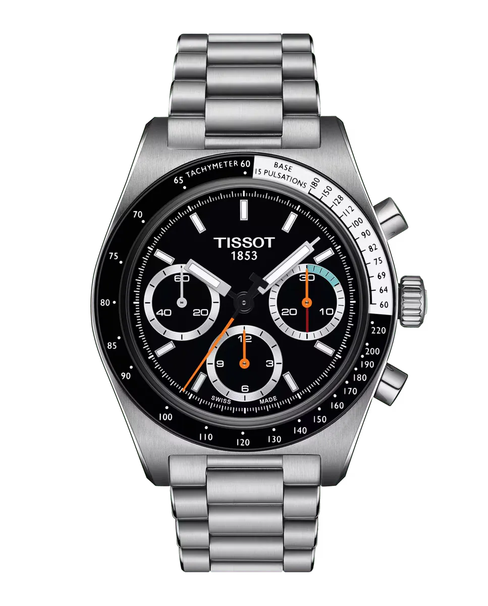 

Мужские часы Tissot PR516 из стали, механические, 41 мм, серебряный