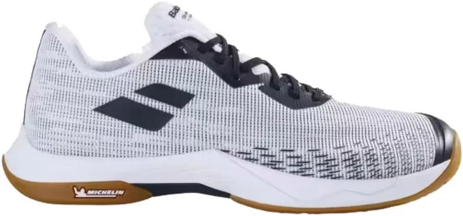 Мужские спортивные кроссовки для бадминтона Babolat, Bk Wh — фото 2