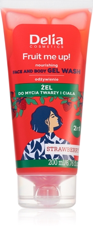 

Очищающее средство для лица и тела Delia Cosmetics FRUIT ME UP!, STRAWBERRY 200 ml