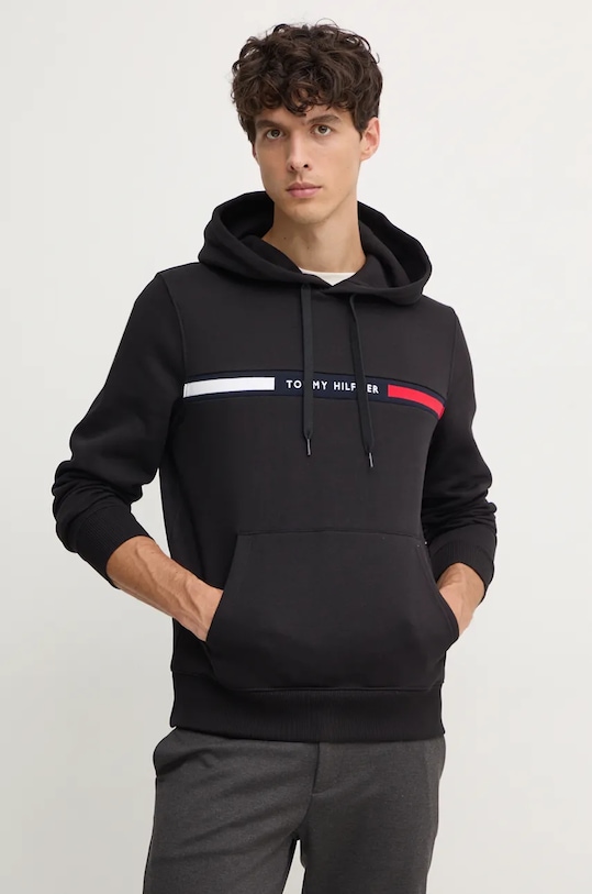 

Хлопковая толстовка Tommy Jeans, темно-синий